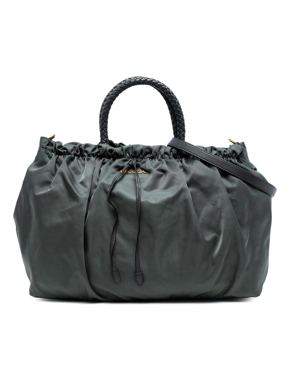 Prada Tessuto Bow Satchel Pre-Loved #358530P54B
